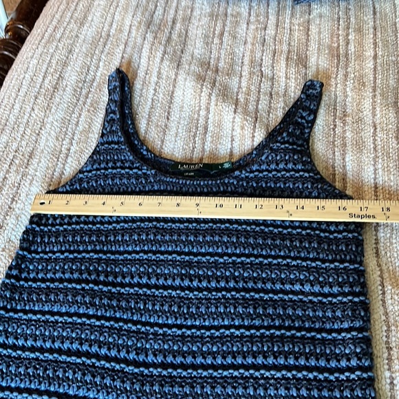 Lauren Denim Blue by Ralph Lauren Twin Sweater Set M - Picture 15 of 15